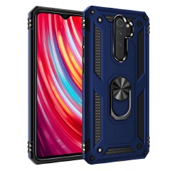 Phone Case for Xiaomi Redmi Note 8 Pro Casing [Drop-protection] with Car Magnetic Ring Holder