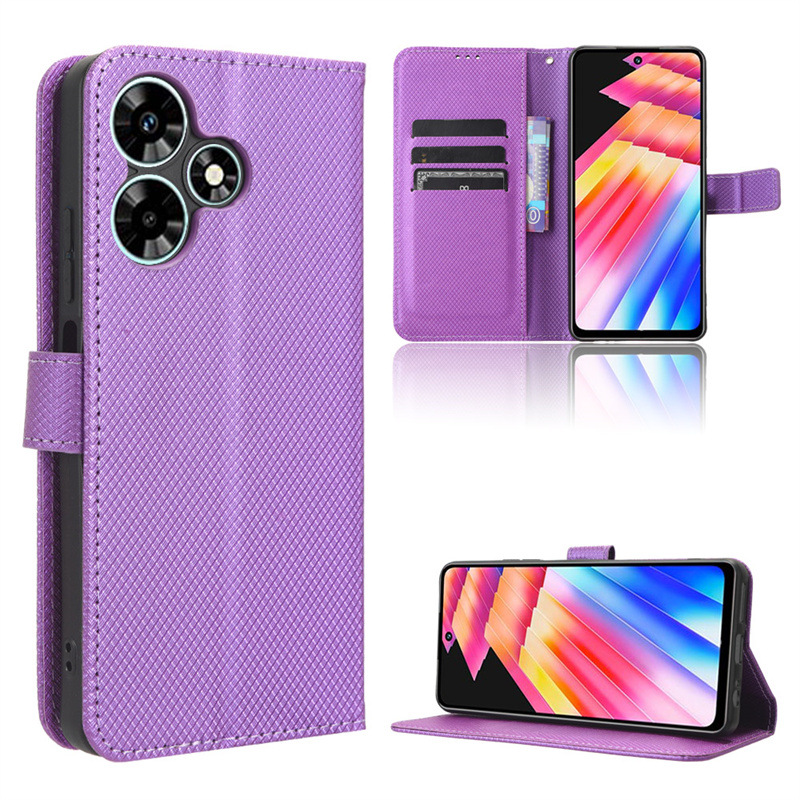 Flip Cover For Infinix Hot 30i,Infinix Hot 30 Play [Flip Vintage Leather] Wallet Phone Case