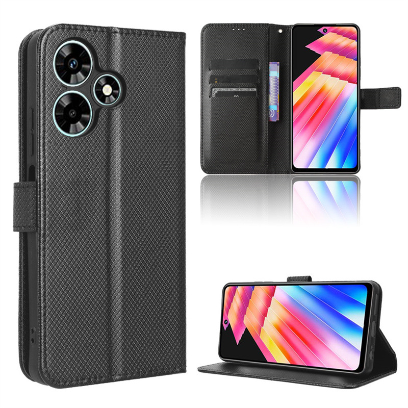 Flip Cover For Infinix Hot 30i,Infinix Hot 30 Play [Flip Vintage Leather] Wallet Phone Case