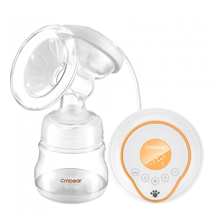 A bi-directional electric breast pump automatic device massages the breast pump