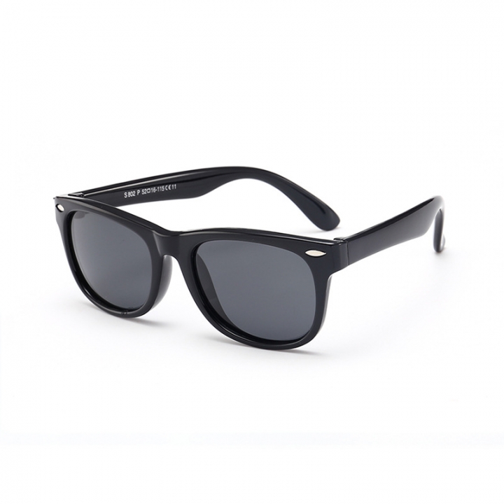 Kid's Sunglasses 3-12 years Silicone fashionable anti-radiation polarized sunglasses baby glasses
