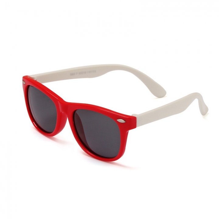 Kid's Sunglasses 3-12 years Silicone fashionable anti-radiation polarized sunglasses baby glasses