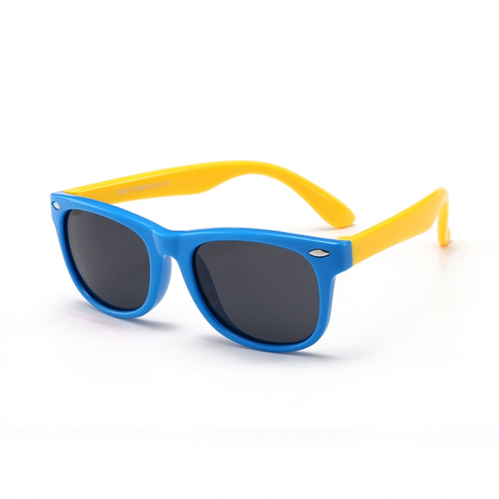 Kid's Sunglasses 3-12 years Silicone fashionable anti-radiation polarized sunglasses baby glasses
