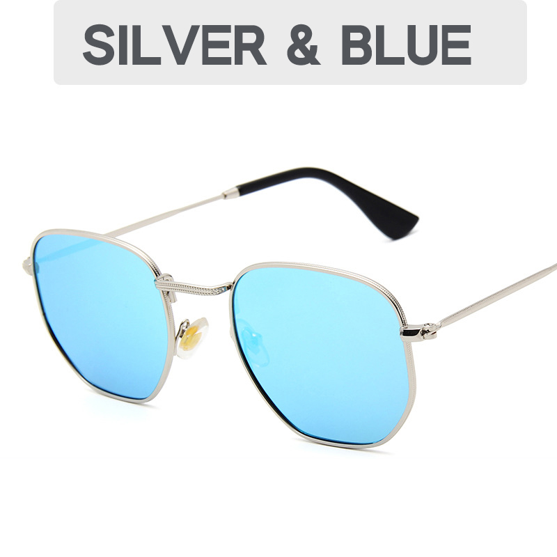 Classic Polarized unglasses Women Glasses Lady Luxury Steampunk Metal Sun Glasses Vintage Mirror