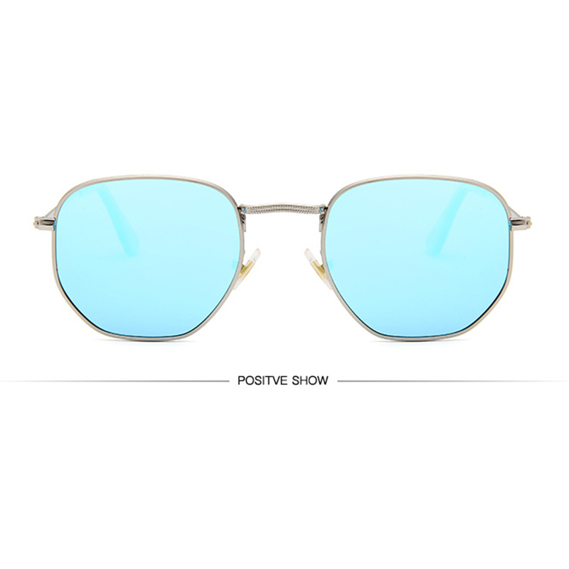 Classic Polarized unglasses Women Glasses Lady Luxury Steampunk Metal Sun Glasses Vintage Mirror