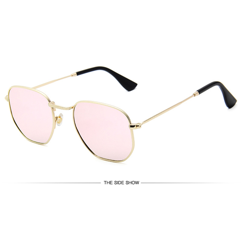 Classic Polarized unglasses Women Glasses Lady Luxury Steampunk Metal Sun Glasses Vintage Mirror