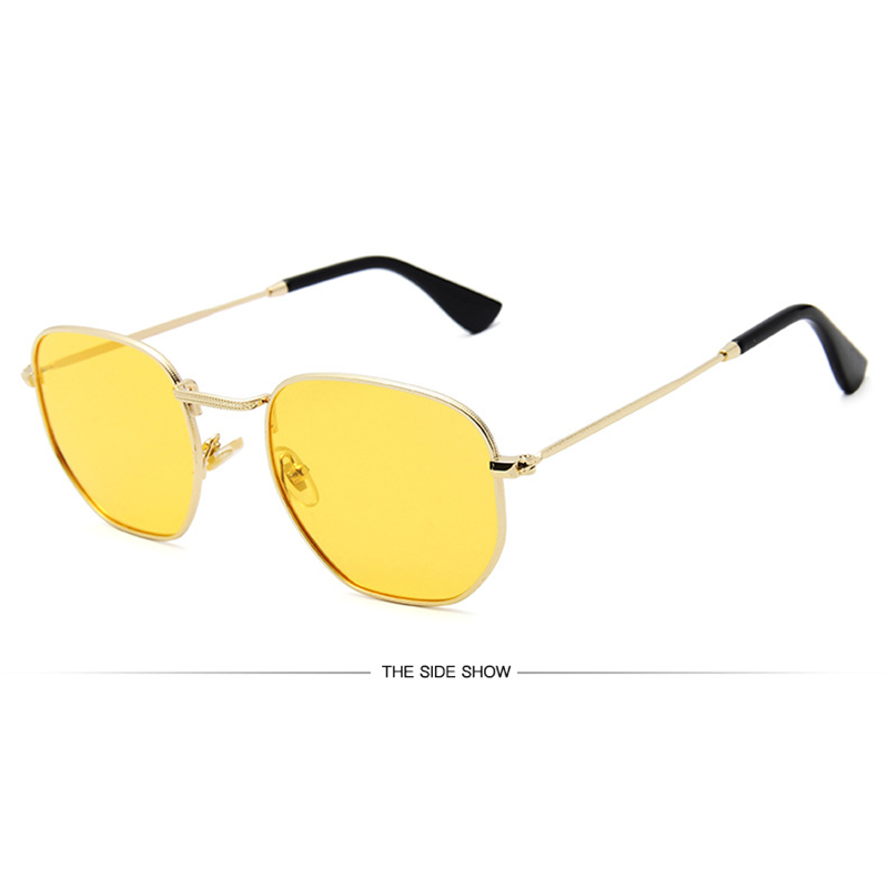 Classic Polarized unglasses Women Glasses Lady Luxury Steampunk Metal Sun Glasses Vintage Mirror
