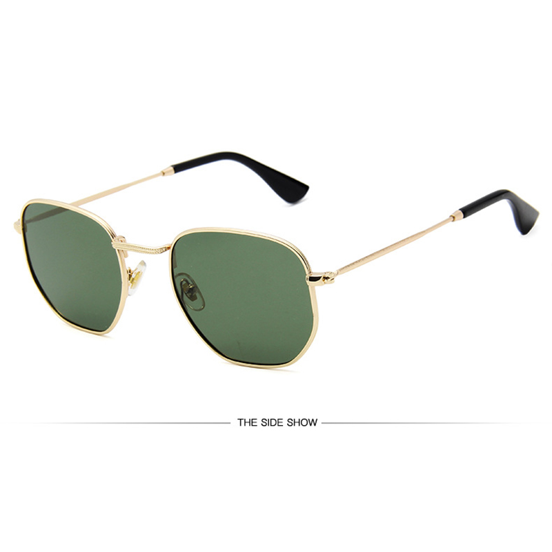Classic Polarized unglasses Women Glasses Lady Luxury Steampunk Metal Sun Glasses Vintage Mirror