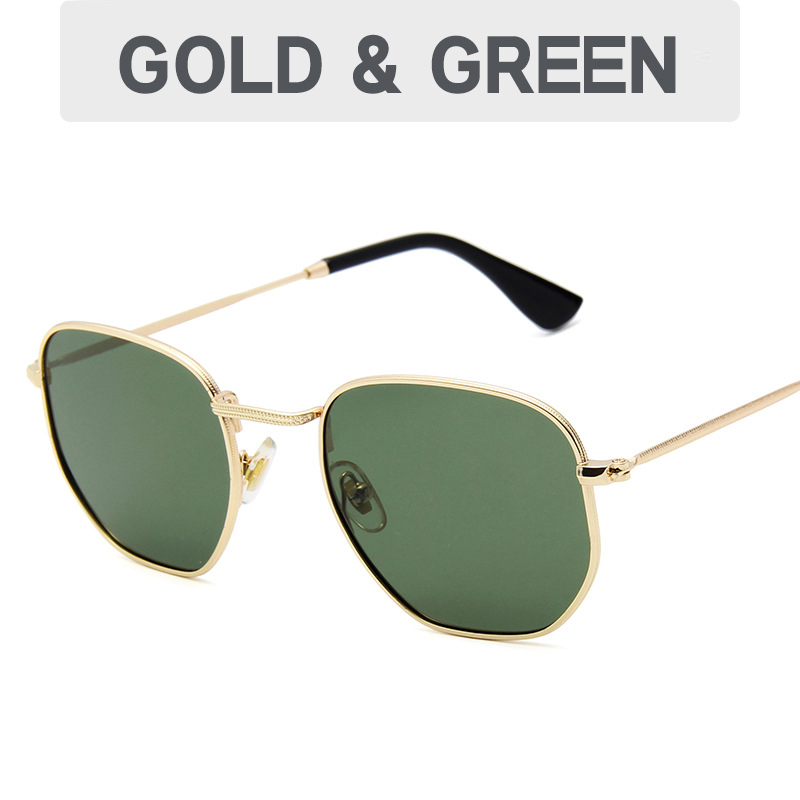 Classic Polarized unglasses Women Glasses Lady Luxury Steampunk Metal Sun Glasses Vintage Mirror