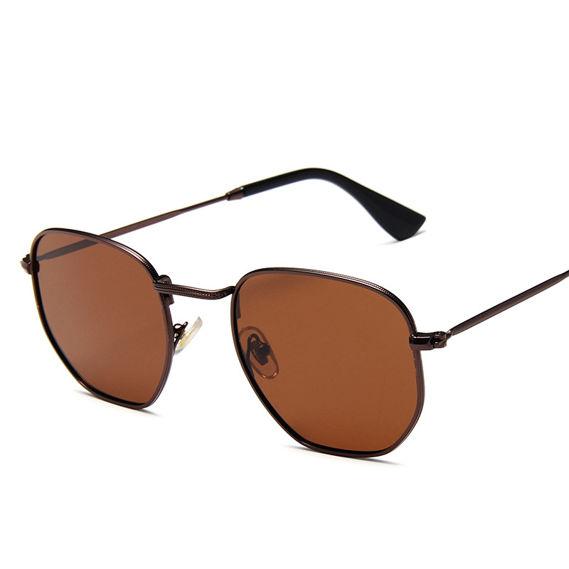Classic Polarized unglasses Women Glasses Lady Luxury Steampunk Metal Sun Glasses Vintage Mirror