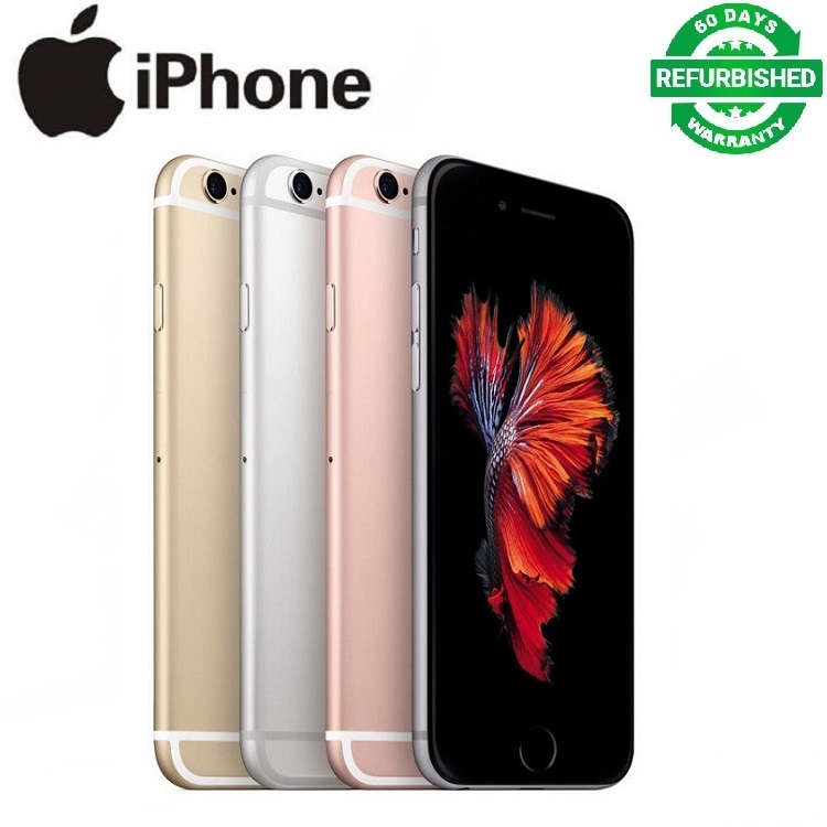 refurbished iphone 6s 128GB + 2GB with fingerprint Smart Phone 12MP+5MP 4.7 inch 2G/3G/4G LTE Single sim less than 1715mah apple iphone6s unlocked