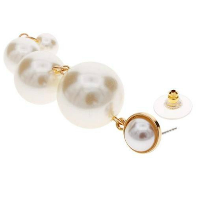 Fashion Lady earringss in jewelry for women Elegant Pearl Long Tassel Dangle wedding jewellery gifts