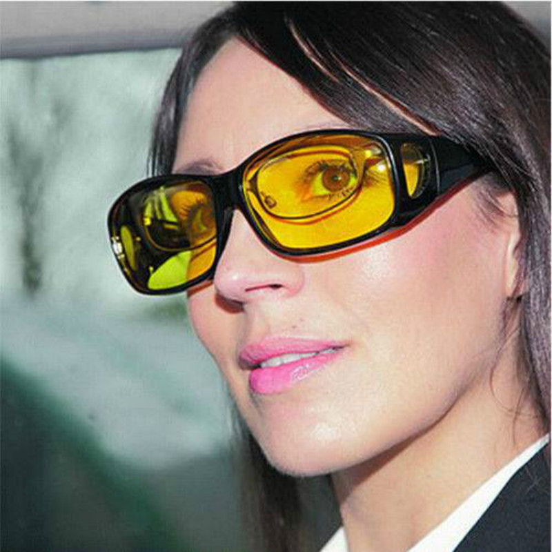 Fashion Optic Night Vision Driving Anti Glare HD Glasses Wind Protection Sunglasses for man or woman