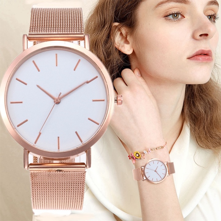 Hot sell Stainless Steel Quartz Watches  For Men And Women Tops Luxury Casual Clock Ladies Wrist Watchs Gift Student Watche