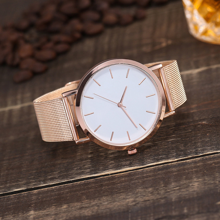 Hot sell Stainless Steel Quartz Watches  For Men And Women Tops Luxury Casual Clock Ladies Wrist Watchs Gift Student Watche
