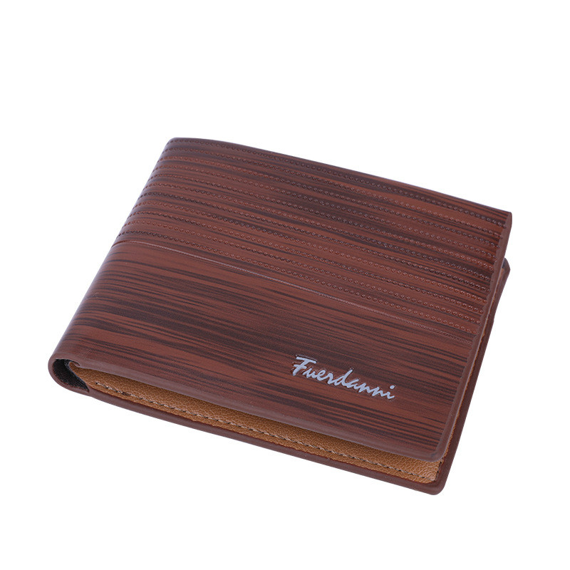 1PCS New arrival short wallets for men embossed multi-card fashion PU leather bag card bag wallet