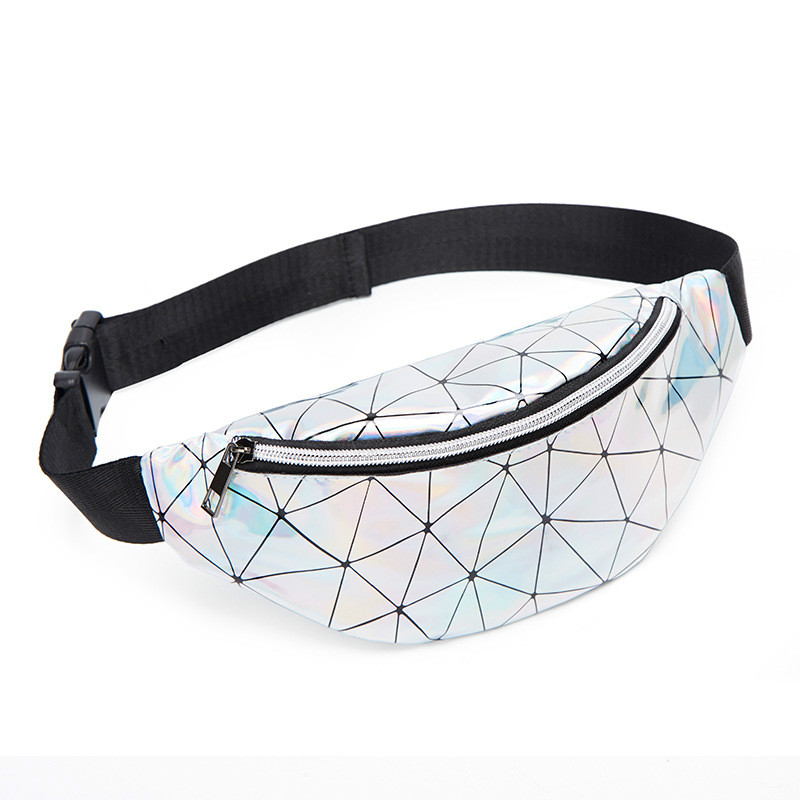 Fashion Waist Bags Women Fanny Pack Female shoulder Belt Bag Waisted Packs Laser Chest Phone Pouch