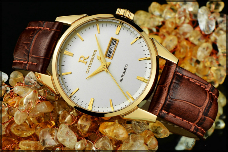 Leather belt Swiss watches men and women waterproof watche fashion business brand new man watchs