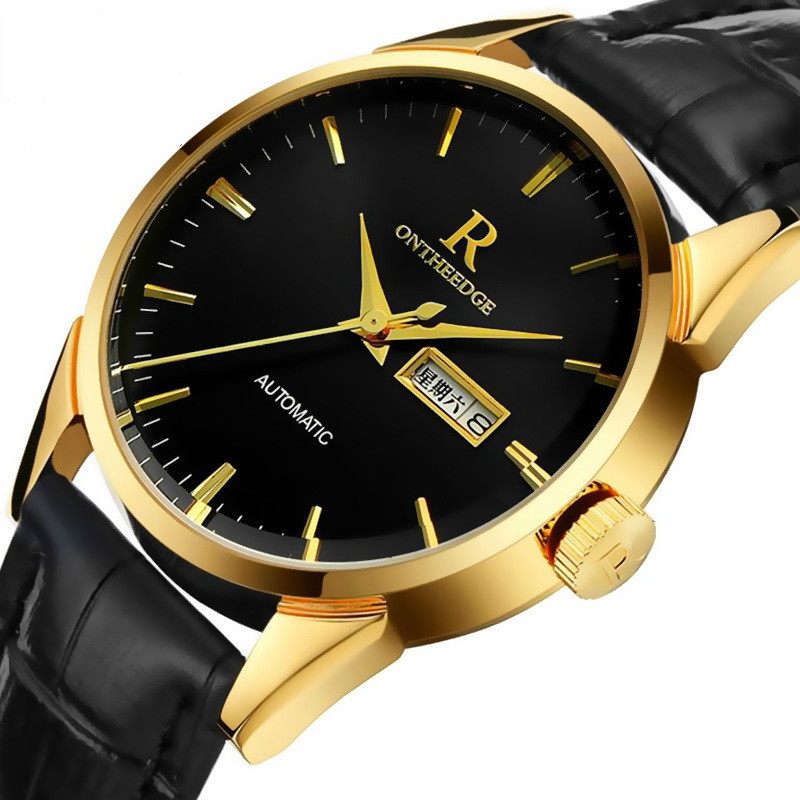 Leather belt Swiss watches men and women waterproof watche fashion business brand new man watchs