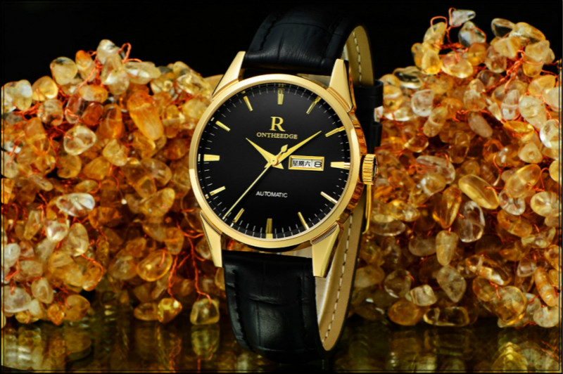 Leather belt Swiss watches men and women waterproof watche fashion business brand new man watchs