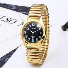 Ladies watch couple watches casual big digital watches Stainless steel elastic band watches