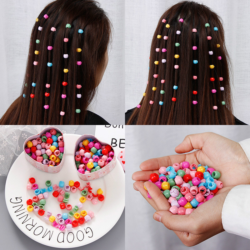 30Pcs/set Beanie buckle candy color mixed color Hairclip girl hairpin hairpin hair accessories