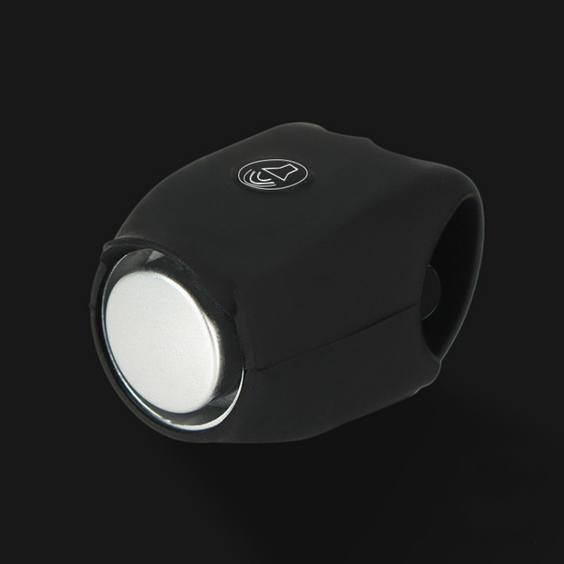 Bicycle electric horn mountain bike bell silicone personality bell ring riding accessories