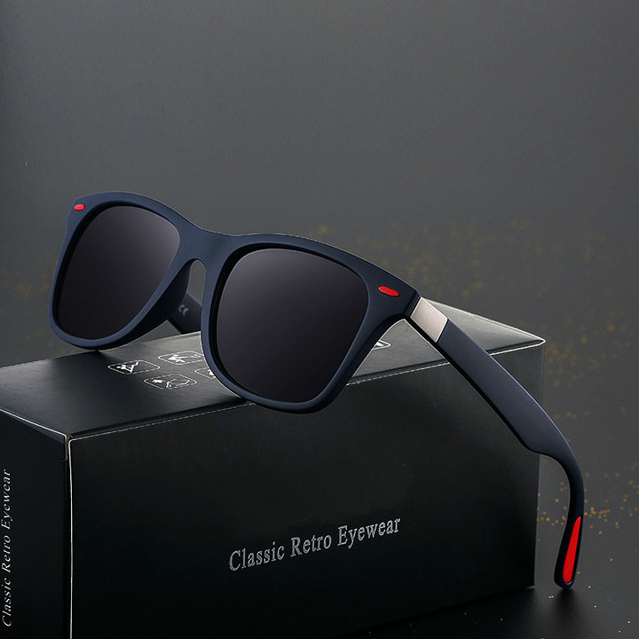 Fashion  Polarized Sunglasses Men Women Driving Square Frame Sun Glasses Male Goggle Shades Mirror