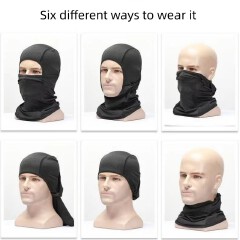 Outdoor sports riding mask balaclavas windproof dustproof breathable male and female motorcycle head cover facial sunscreen head set