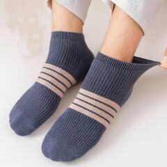 5 Pairs Of Men's Socks Short Sports Sweat-absorbing And Odor-proof Socks Boat Socks  Men's Socks Cotton Men's Clothing Casual Socks