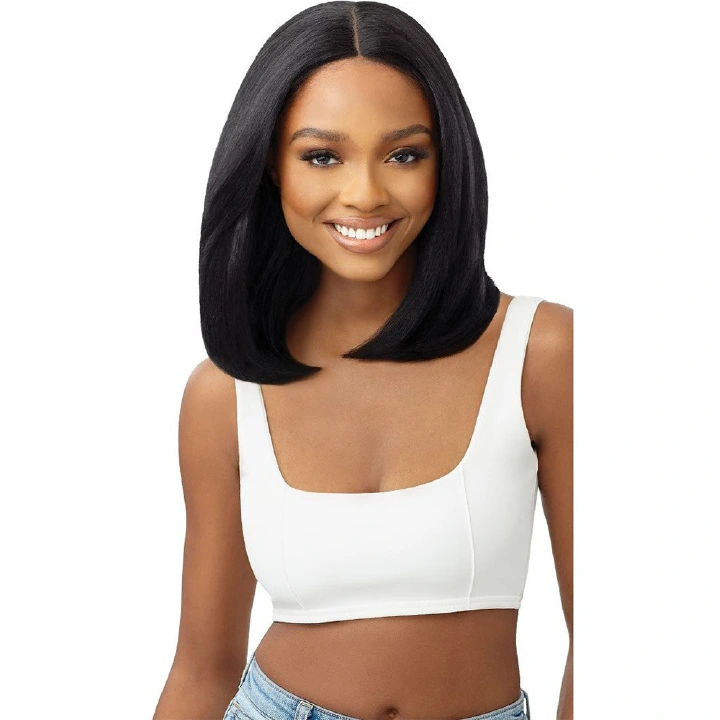 Europe And The United States Fashion Women Short Hair Bobo Wig Shaved Long Curly Hair, Fringe Black Brown