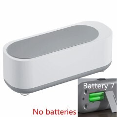 Portable Glasses Cleaner Multifunctional Jewelry Watch Makeup Brush Necklace Mini Cleaning Machine Ultrasonic Vibration Cleaning Machine