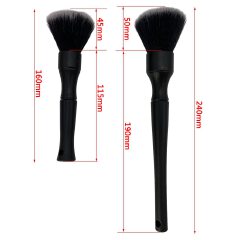 Ultra-Soft Car Detailing Brush Super Soft Auto Interior Detail Brush synthetic boars hair for cars seat leather cleaning