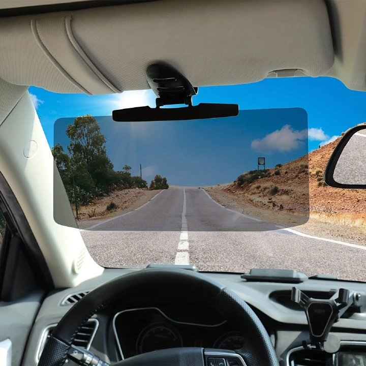 Universal Anti-Glare Polarized Car Visor Extension Sun Blocker Protects From Stray Light Blindness UV Rays Anti-Dazzle Anti-UV Rotatable
