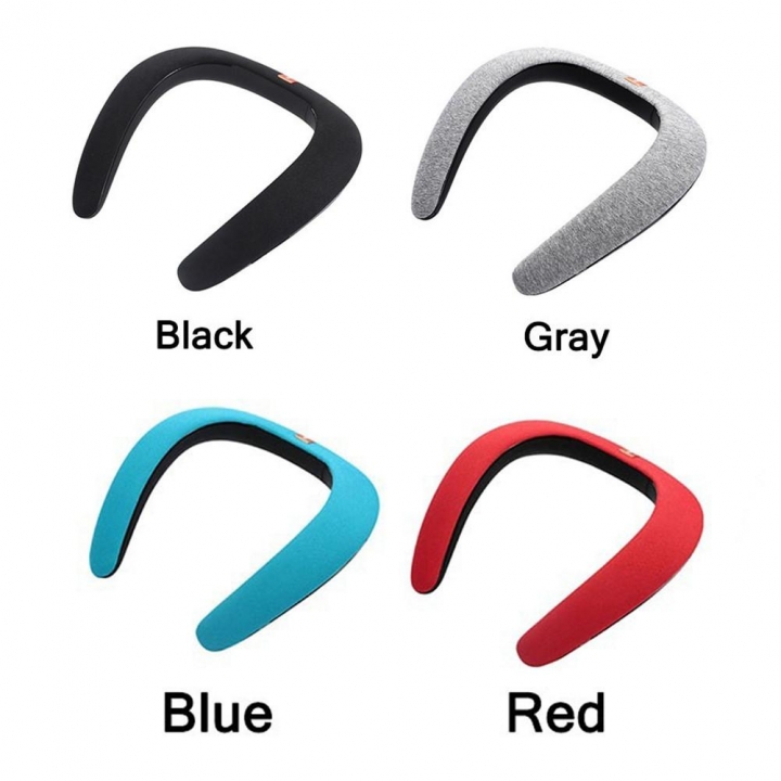 Bass Music Wireless Stereo Bluetooth Portable Music Speaker Neck Novelty Portable Speaker Subwoofer