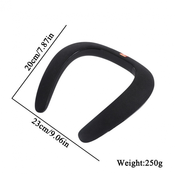 Bass Music Wireless Stereo Bluetooth Portable Music Speaker Neck Novelty Portable Speaker Subwoofer