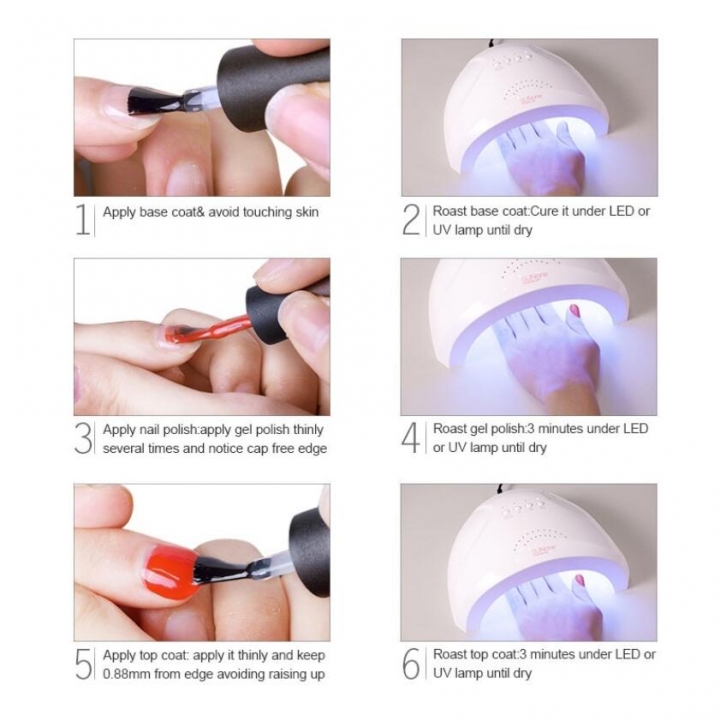 Sunone 48W Professional UV/LED Lamp Nail Dryer Manicure Tool Beauty Nail Gel Lamp For Gel Nails
