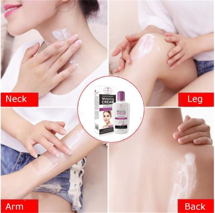 120ml Beauty Body Face Whitening Cream for Dark Skin Bleaching Brightening Skin Lotion