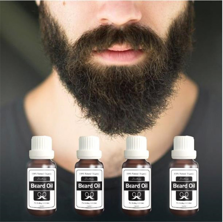 Men's Facial Hair Grow Thick Beard Growth  Essential Oil Serum Mustache Fast Hair Growth Treatment