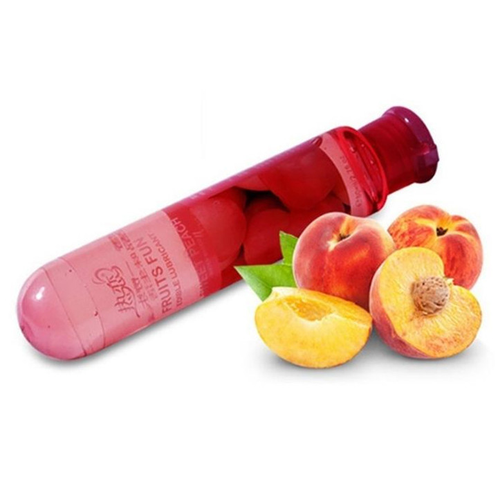 Sex Lubricant Fruit Flavor Edible Water Based Oral Sex Enhancement Body Lubricant Lube 5 Flavours