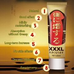 30ml Sex Lube Penis Enlargement Sexual Cream Sex Oil Delay Male Lubricant External Use Fast Effective Grow Bigger Sex Products
