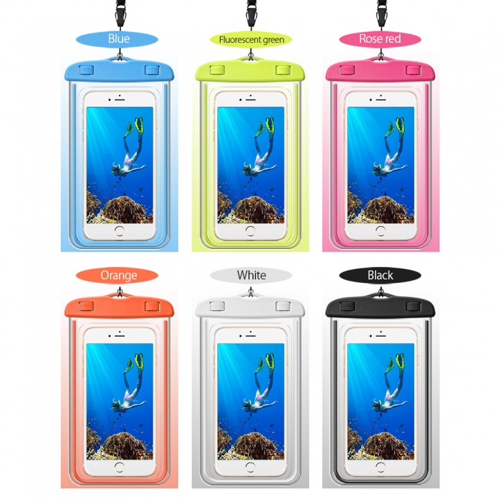 Universal Cover Waterproof Phone Case For iPhone 7 6S Coque Pouch Waterproof Bag Case For Samsung