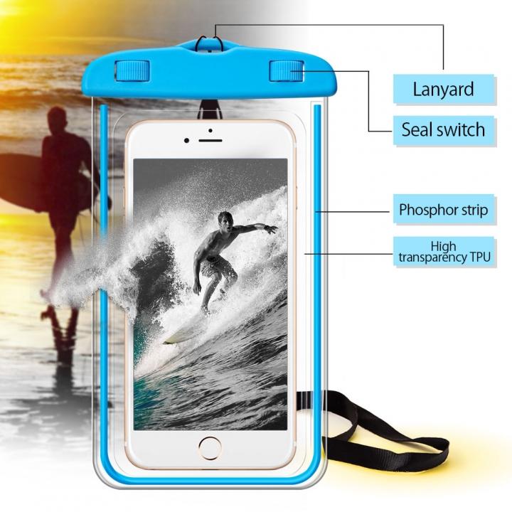 Universal Cover Waterproof Phone Case For iPhone 7 6S Coque Pouch Waterproof Bag Case For Samsung
