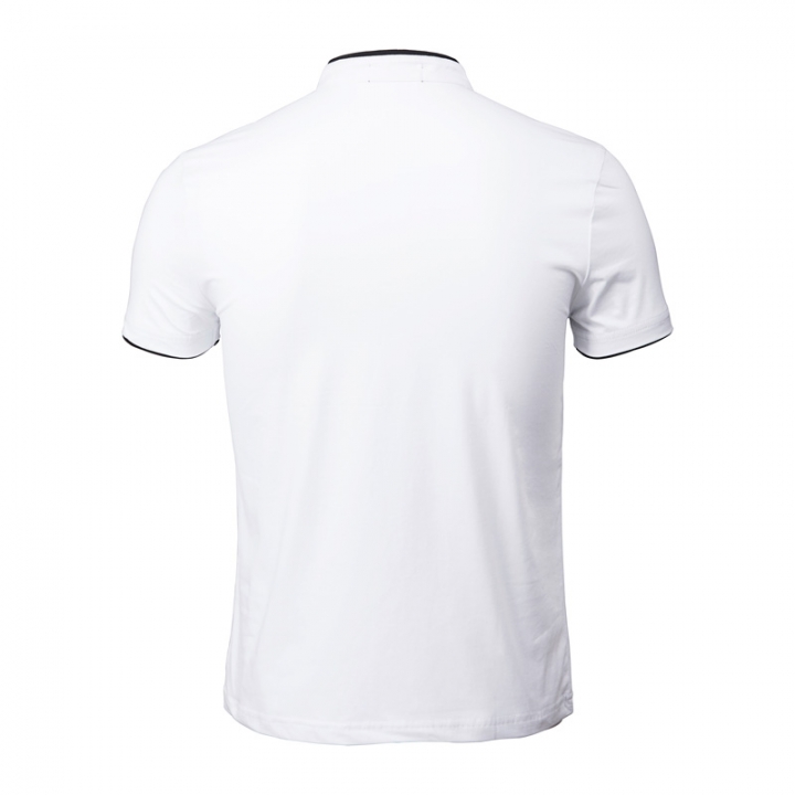 Collar Short Sleeve Tee Shirt Men 2018 Spring Summer Men Brand Clothing Slim Fit Cotton T-Shirts