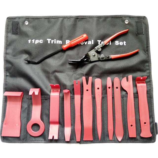 13 Piece Set Car Door Panel Installer Pry Repair Tools Auto Interior Removal Repair Tool