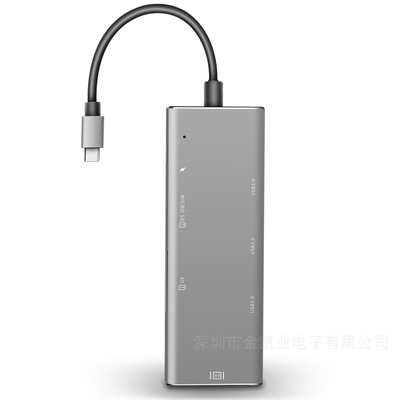 USB HUB USB C to HDMI RJ45 Thunderbolt 3 Adapter for MacBook Samsung Galaxy S9/USB 3.0 HUB
