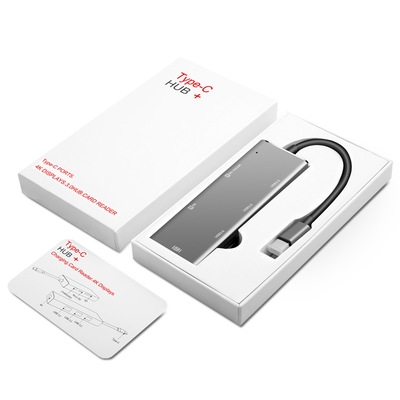 USB HUB USB C to HDMI RJ45 Thunderbolt 3 Adapter for MacBook Samsung Galaxy S9/USB 3.0 HUB