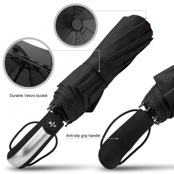 Wind Resistant Folding Automatic Umbrella Women Auto Luxury Big Windproof Umbrellas Rain For Men