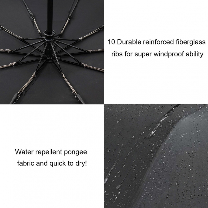 Wind Resistant Folding Automatic Umbrella Women Auto Luxury Big Windproof Umbrellas Rain For Men
