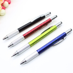 Multifunctional Screwdriver Ballpoint Pen Touch Screen Metal Gift Tool office supplie stationery pen